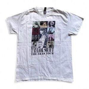 Taylor Swift The Eras Tour Graphic Tee - White M